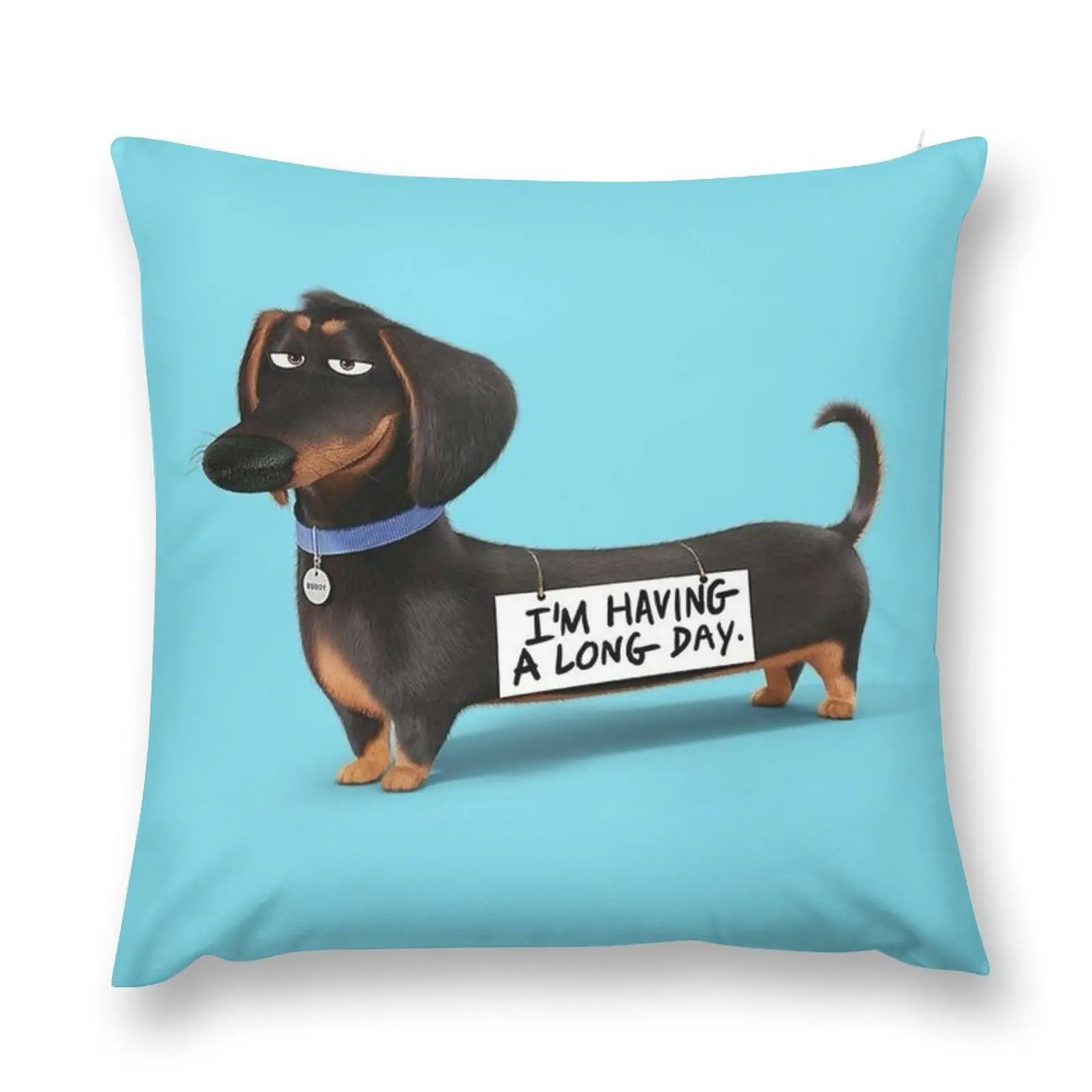 Dachshund Dog funny pupy Throw Pillow Sofa Pillow Cover Pillow Case