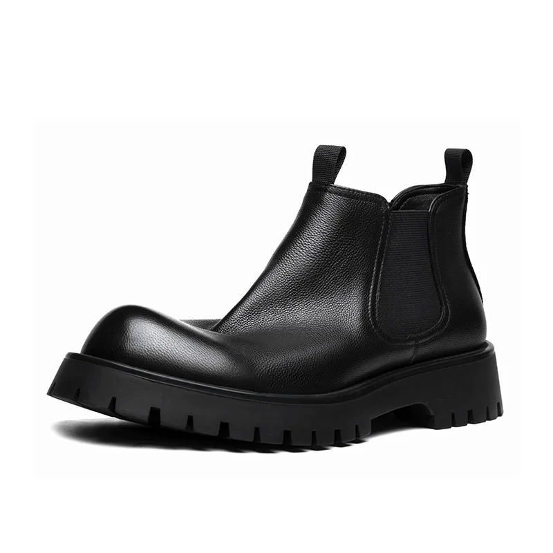 Handmade Thick-Soled Chelsea Boots