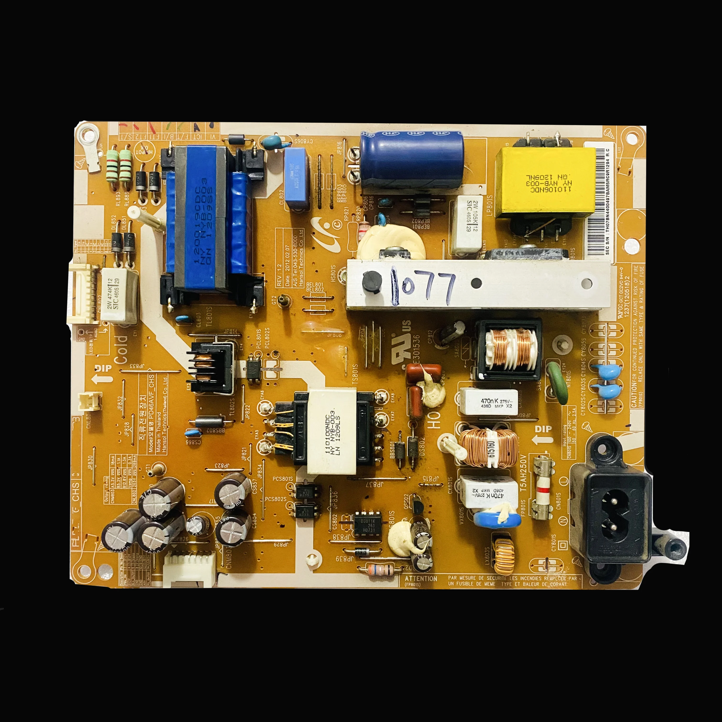 power board for un46eh5000g un46eh5000 bn44-00497a
