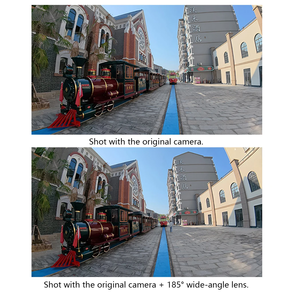 Objectif Grand Angle 185° pour SJCAM SJ11 Ultra - Accessoire Caméra Action