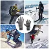 Polar Fleece Warm Gloves Touchscreen Winter Gloves For Women And Men Thicken Windproof Cold Weather Work Reversible Gloves 5