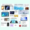 OSCAL Pad 5 Tablet PC,8.68-inch Display Unisoc T606 Octa-core ,4GB 128GB 6050mAh Dual Speaker 4G Tablets Blackview Android 14 2