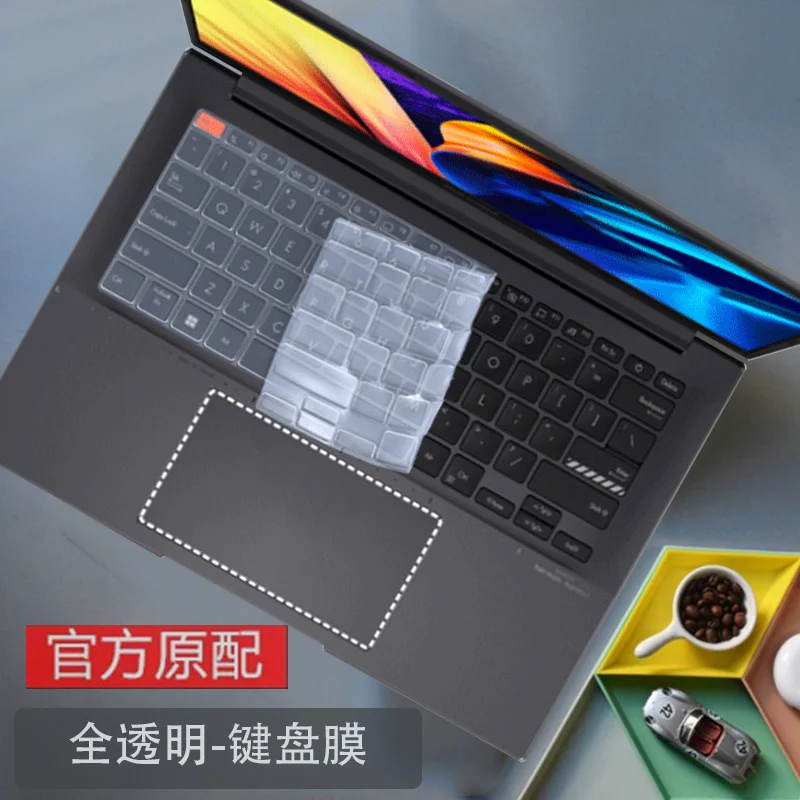 Cover Per Tastiera Per Laptop Pelle In Silicone Per 2022 Asus Zenbook 14 Oled 2022 Um3402 Ya Ux Um3402 Za Ux3402 Ux3402Za Um3402Ya