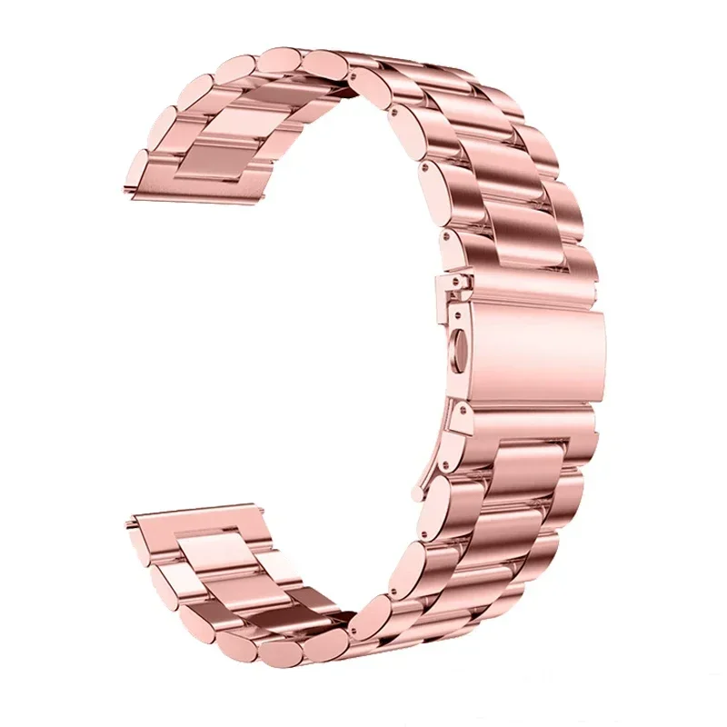 thumbnail image 1 of Correa de acero inoxidable para Samsung Galaxy Watch 7/FE/6/5 pro/4/Classic de 20 mm y 22 mm, correa de metal para Amazfit GTS-GTR-4-3-2e-mini, 1 of 5