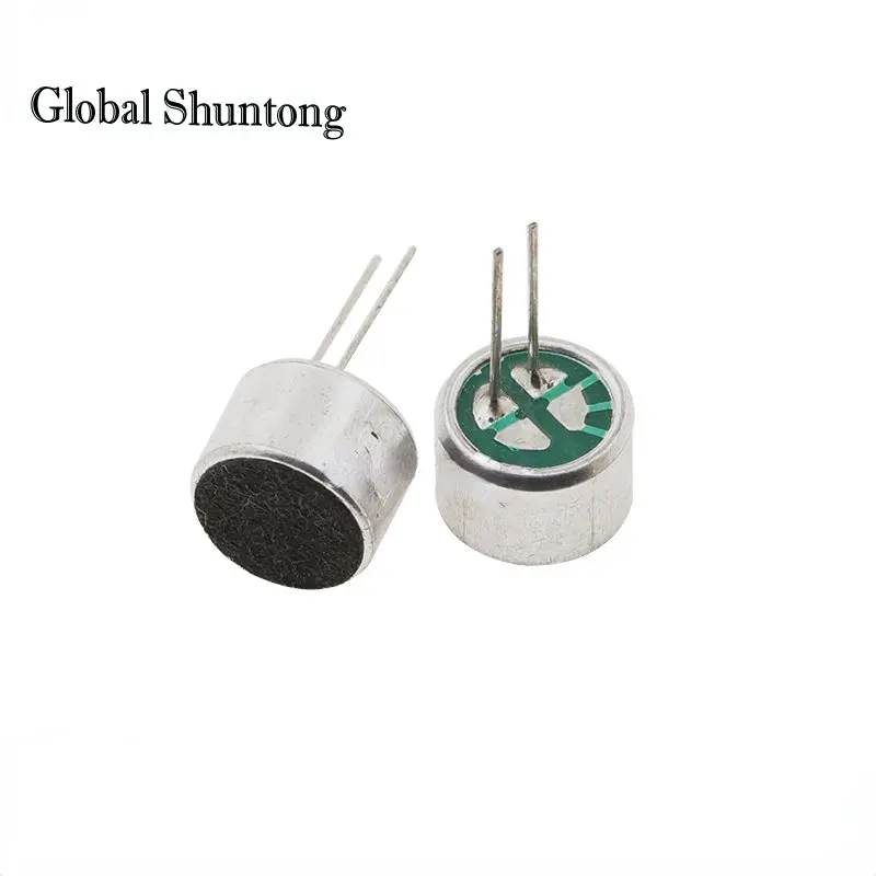 

20PCS 9*7mm Microphone with Pin 52DB 56DB Condenser Electret 9767