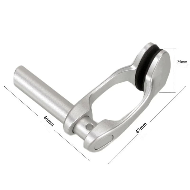Aviation Aluminum Free Diving Nose Clip Comfortable Diving Surfing Swim Nose Clips Non-Slip Silicone Pad At Both 4