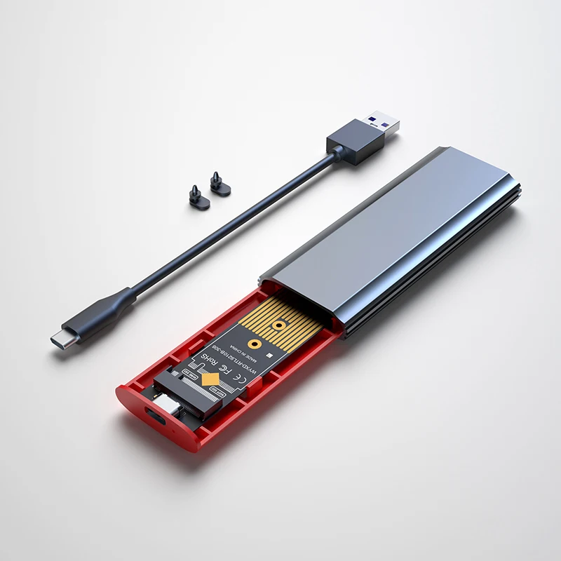 M2 SSD ̽ NVMe Ŭ USB 3.1 Ÿ C 10Gbps M.2 NVME PCIe SSD 6Gbps M.2 SATA SSD   ڽ,   2 ̺