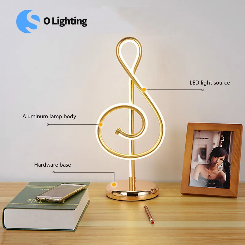 

3 Color Changing Table Lamp Bedside Aluminum Eye Protection Desk Lamp EU/US/UK Plug 110-220V Eye Protection Desk Lamp