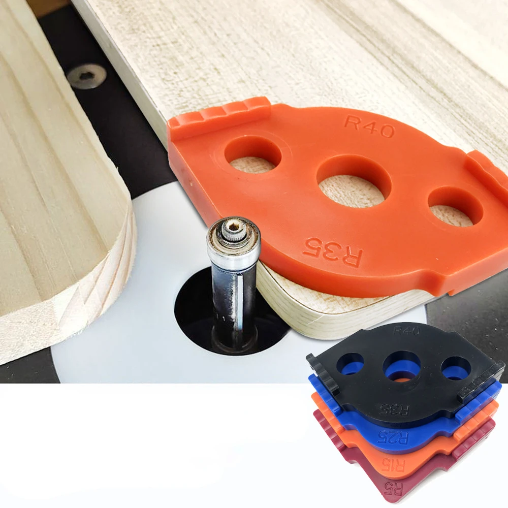 thumbnail image 2 of Router Corner Radius Templates - Aluminum Jig Set R10 To R50 For Woodworking 2 of 12