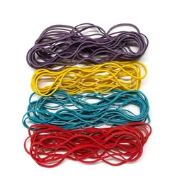 Colorful Large Elastic Rubber Bands - Strong and Durable for Organizing and Bundling (10pcs mix)