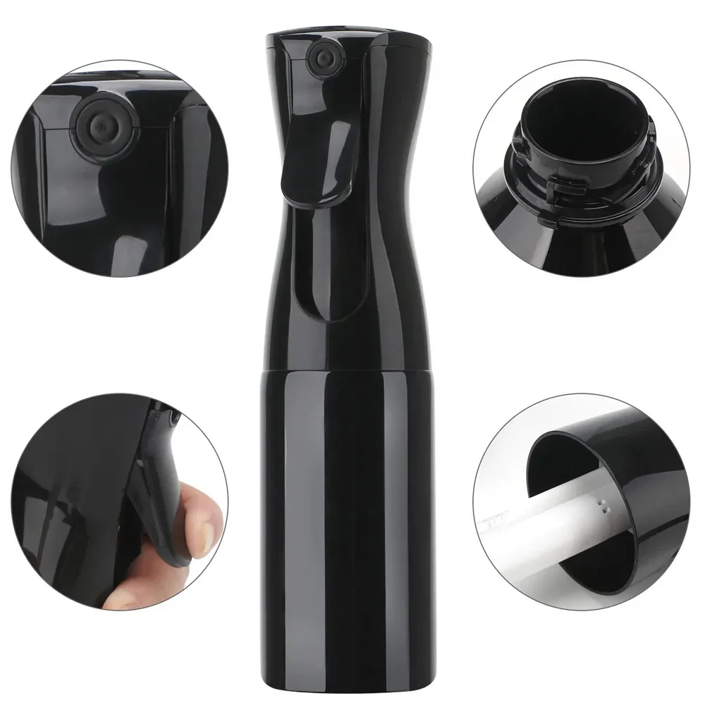 200ml Hairdressing Spray Bottle Barber High Pressure Water Can Salon Refill Bottle Beauty Atomizer Container