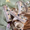 Journamm 30mm*2m PET Lace Tape Decor Sticker Scrapbooking Materials Art Collage Photo Album DIY CUT Creative Stationery 3