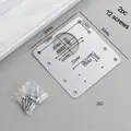 8K 2pcs and 12screws