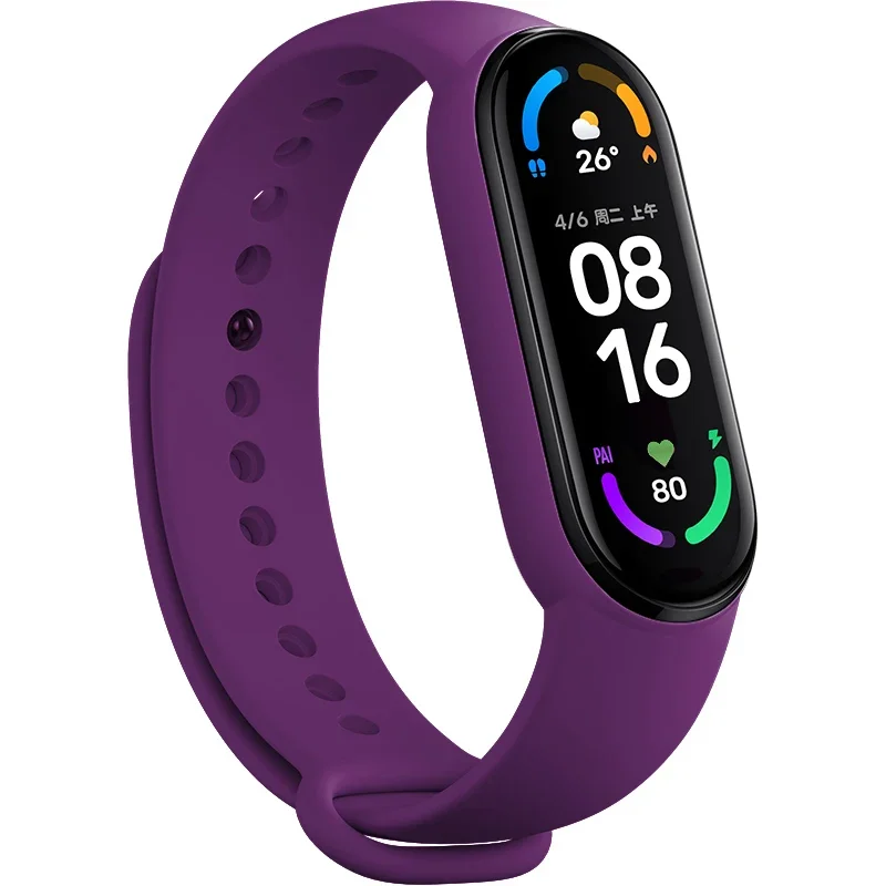 Premium Silicone Sport Strap for Fitness Tracker Bracelet