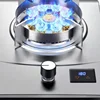 Domestic Gas Cooker, Intelligent Timer Fierce Fire Stove, Easy To Dismantle and Wash Gas Cooker, Single Burner Splitter Burner 6