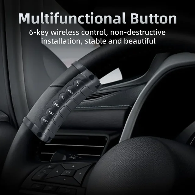 Android Universal Car Steering Wheel Dvd Gps Wireless Smart Button