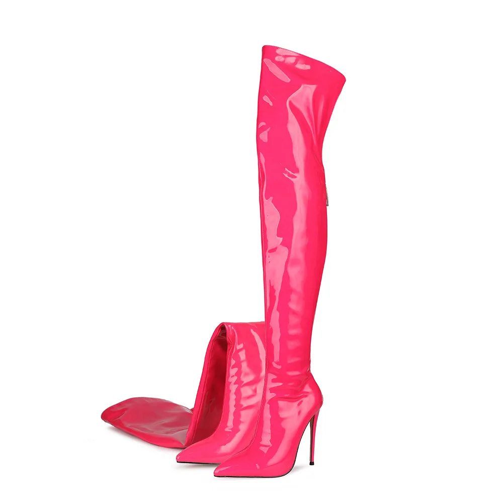 SLYXSH Over-the-Knee Boots - Platform Sole