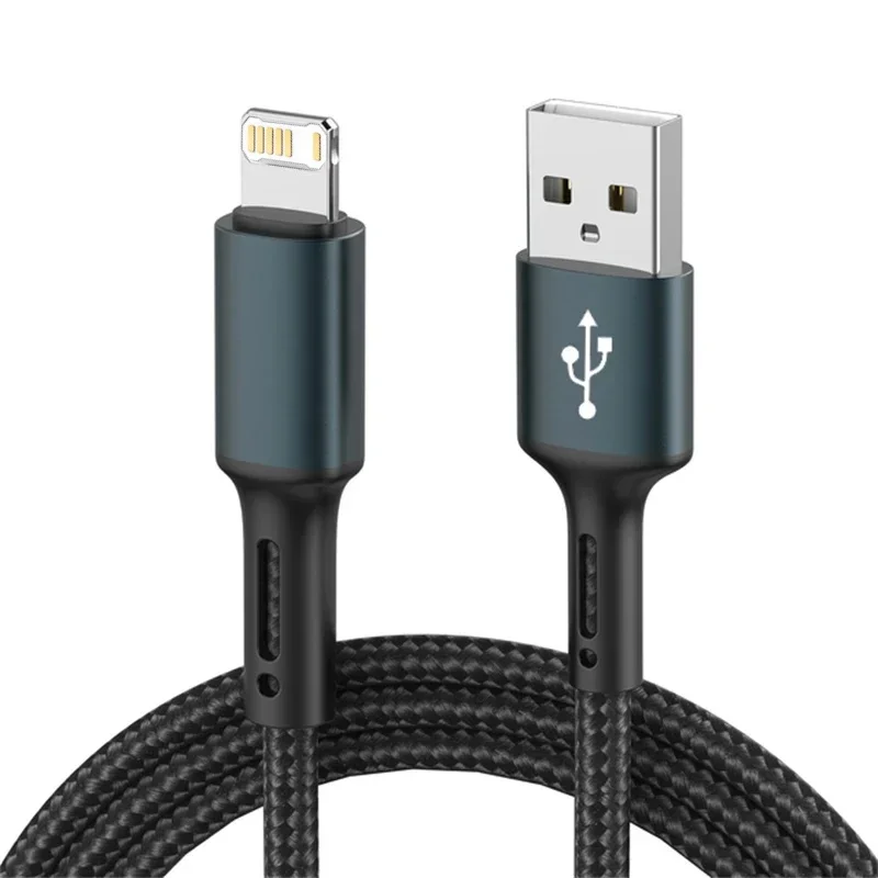 USB Ladekabel 2m Für Apple IPhone IPad USB 7 8 X XS XR 11 12 13