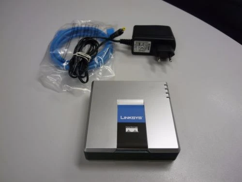 Cisco/Linksys SPA2102 VoIP Phone Adapter Router 2FXS (Unlocked)