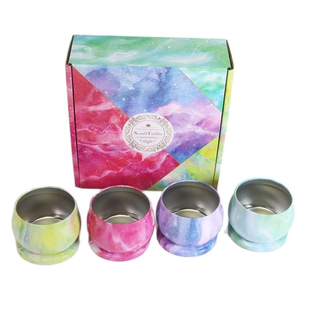 Candle Tins 4 Pack 4.4Oz Candle Containers for Making Candles Candle Tins  for Making Candles Bulk Candle Jars with Lids Bulk - AliExpress