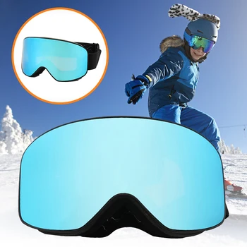 Ski Goggles Men Women Winter Anti-Fog Snow Ski Glasses With Free Mask Double Layers Snowboard Goggles Sports Accessories 2