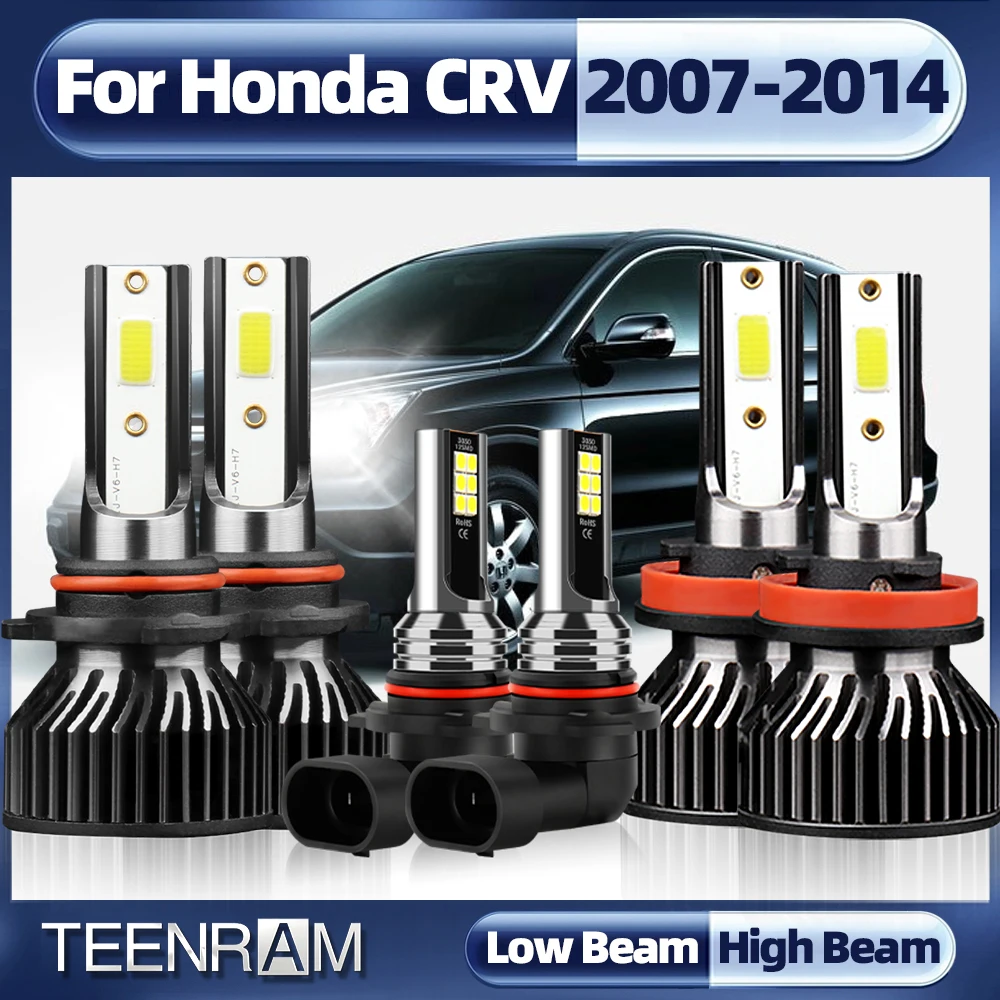 

H4 H11 LED Headlight Bulb 90W 12000LM CANBUS 12V 6000K Auto Fog Light For Honda CRV 2007 2008 2009 2010 2011 2012 2013 2014