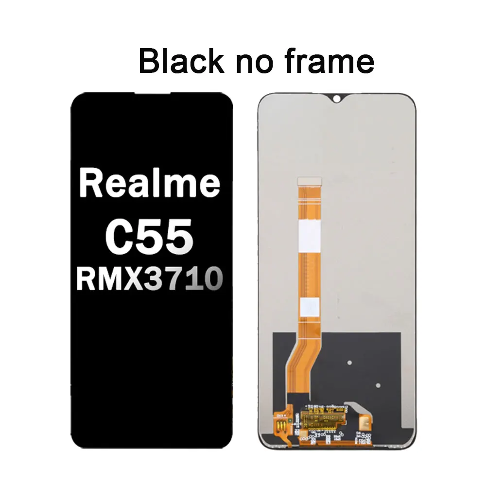 AiNiCole 6.72'' For Oppo Realme C55 LCD Display Touch Screen Digitizer Assembly realme c55 RMX3710 LCD Screen Replacement