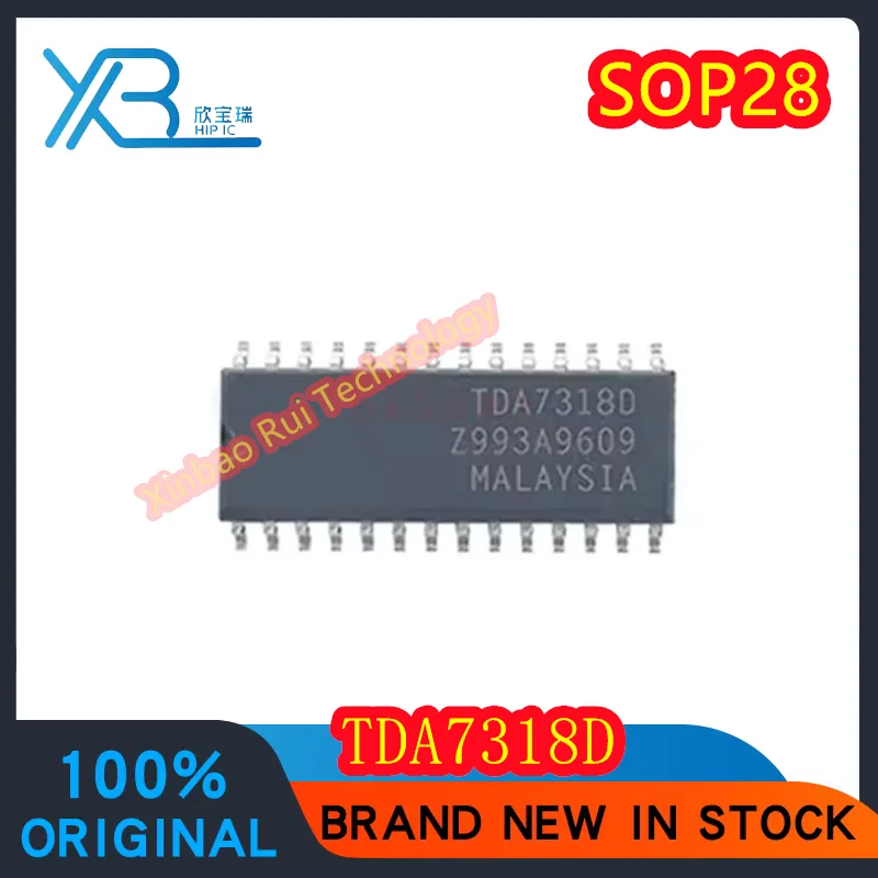 

(5/10pieces) TDA7318 TDA7318D SOP-28 SMD SOP28 digital control stereo audio processor IC 100% original electronics