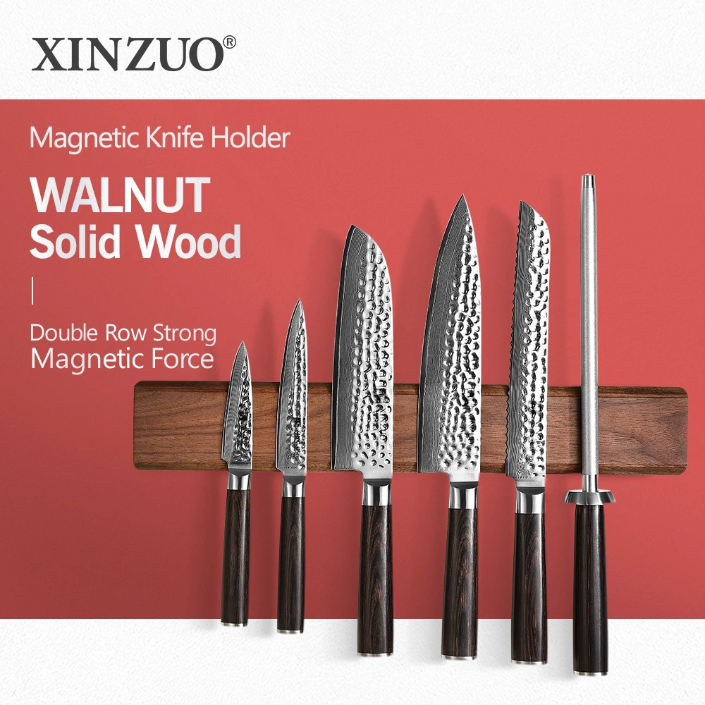 

XINZUO Tools Storage Knife Blocks Organizer Kitchen Tableware Multi-function Knife Holder Household Drain Kitchen Knife Rack