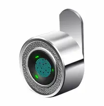 

Mini Electronic Glass Cabinet Smart Fingerprint Lock Use For Office Lockers Drawer