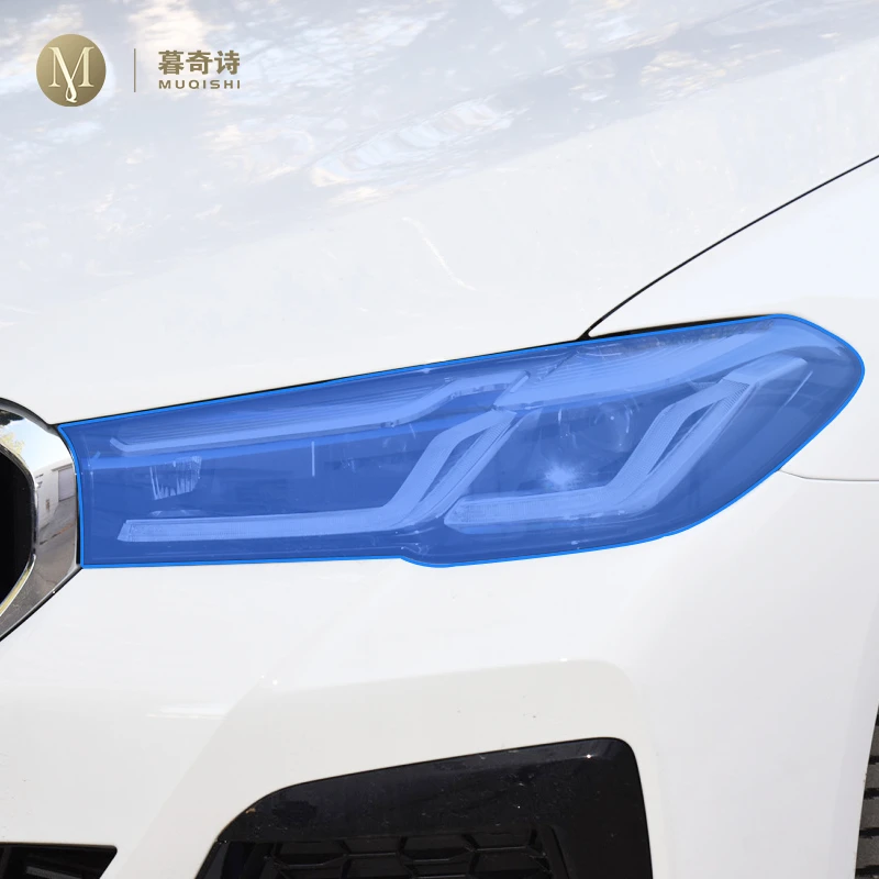 

Прозрачная защитная пленка из ТПУ для фар с защитой от царапин для BMW G30 G31 Series 5 2021-2022