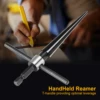 HandHeld Reamer Hex Reamer Bridge Pin Hole Handheld T Shape Tapered Hex Reamer Handle Drilling Tool Reamer T Handle Reamer 1