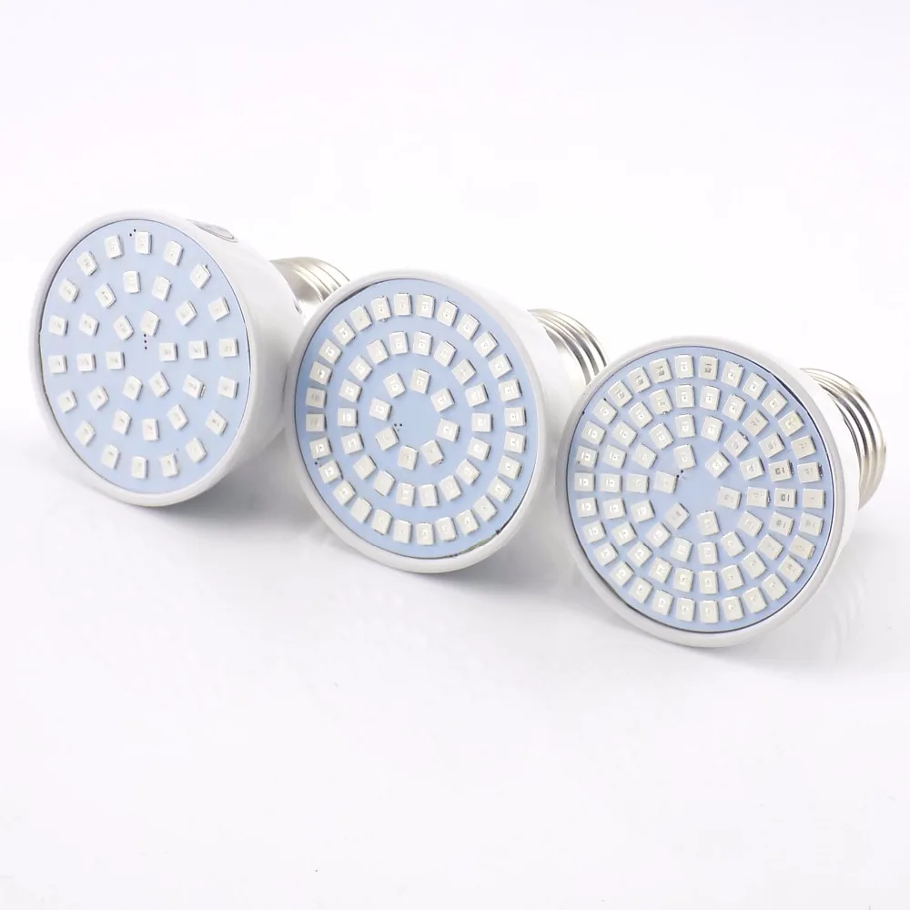 LED Bulb plant Growth Light E27 Greenhouse Grow Lamp Indoor growbox greenhouse Flower 1W 2W 3W 4W 5W v27
