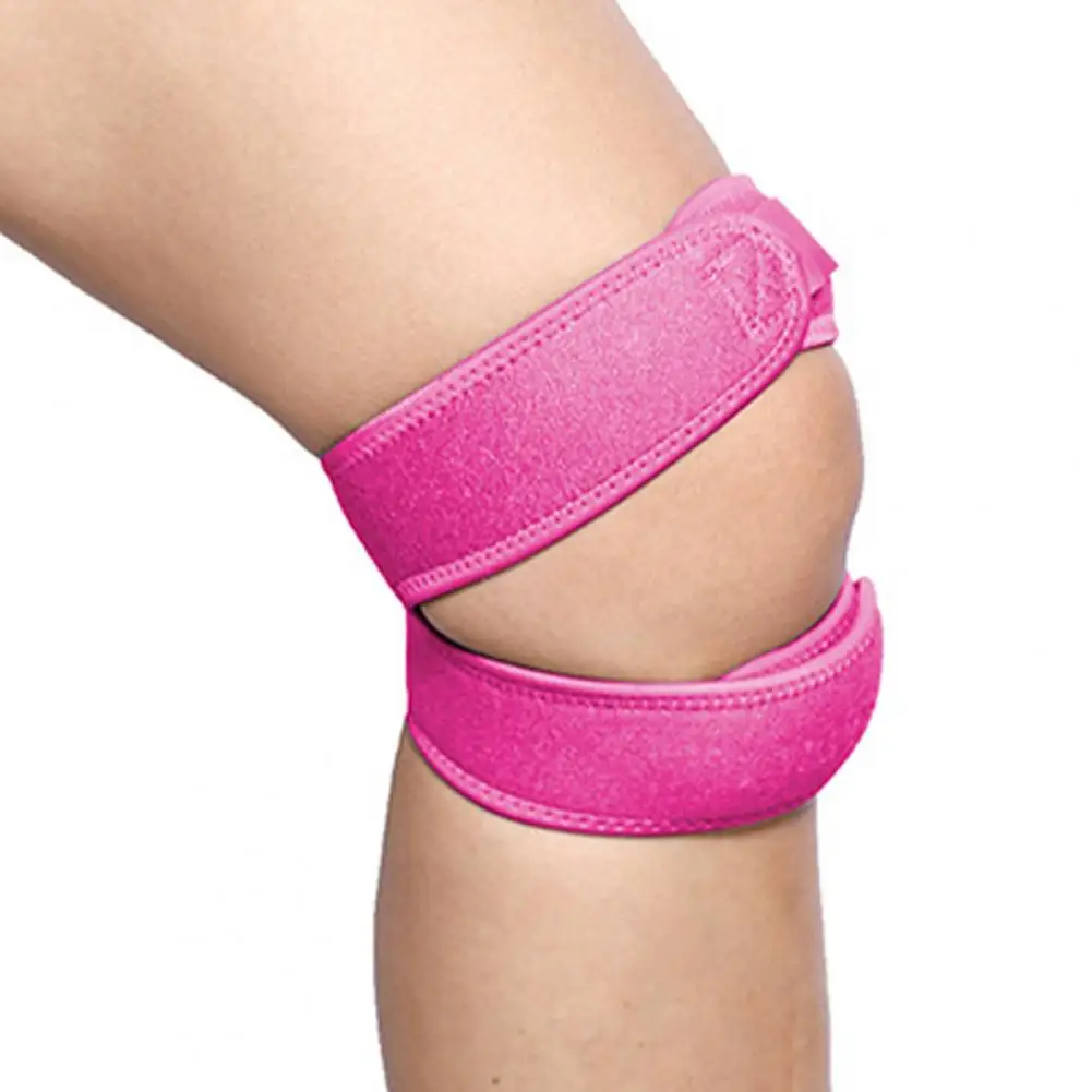 

Flexible Wrapping Knee Support Adjustable Neoprene Patellar Tendon Support Strap for Pain Relief Men Women Ideal for Running