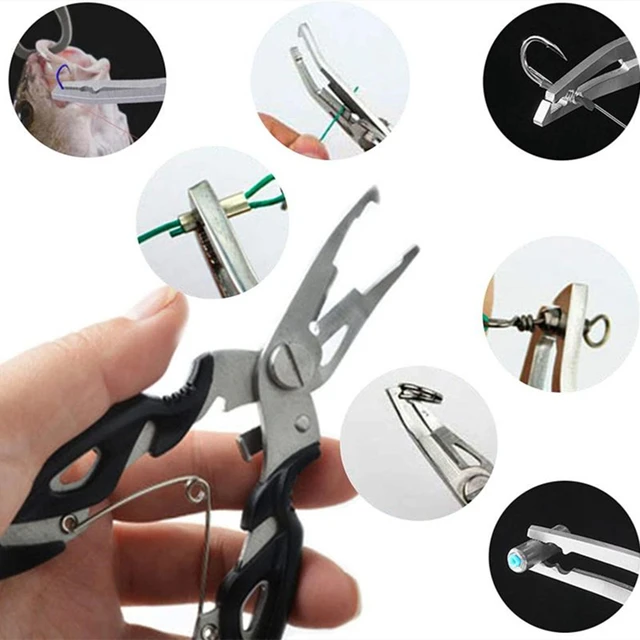Fishing Line Cutter Pliers Fish Mouth Plier Hook Fishing Tools Accessories  Tong Scissors - AliExpress