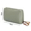 Waterproof Large Capacity Makeup Bag Multiple Colors Dacron Travel Storage Bag Partitioned Cosmetic Pouch Handbag Lipstick Pack 5