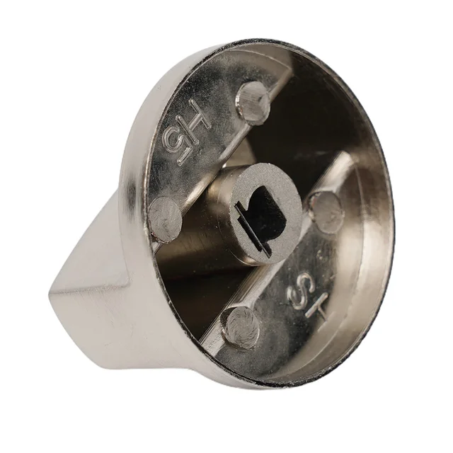 Manopole Forno In Lega Di Zinco - Set 4 Pezzi, Foro 8mm, Universali Per Stufe A Gas - Foto 3