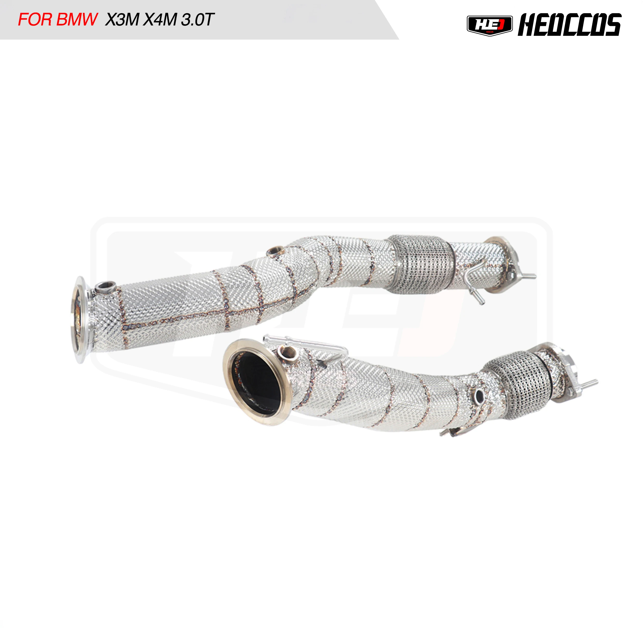 Tubo Di Scarico Heo Per Bmw X3M X4M S58 3.0T 2019 + Con Scudo Termico Con Catlytic A 200 Celle