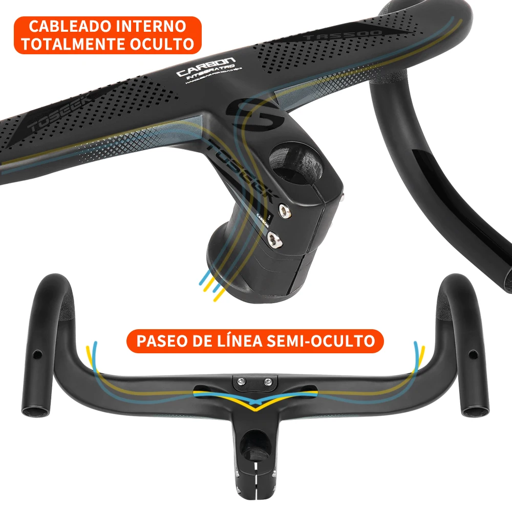 Manillar Carbono Potencia De Manillar Bicicleta Carretera Manillar