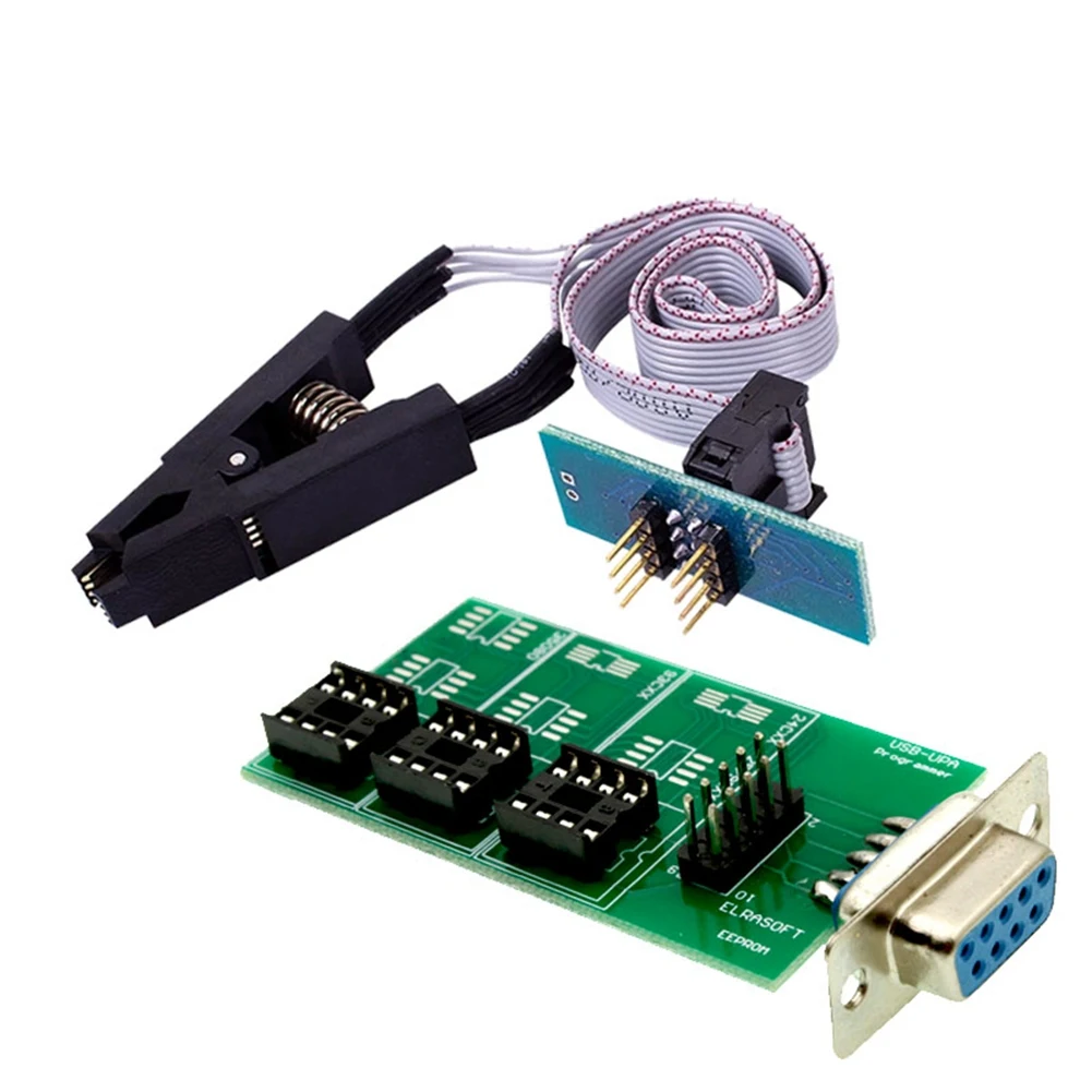 

Программатор для настройки микросхем UPA USB V1.3 Xprog ECU, адаптер с SOP8 SOIC8, зажим для 24CXX и 25 чипов (полный)