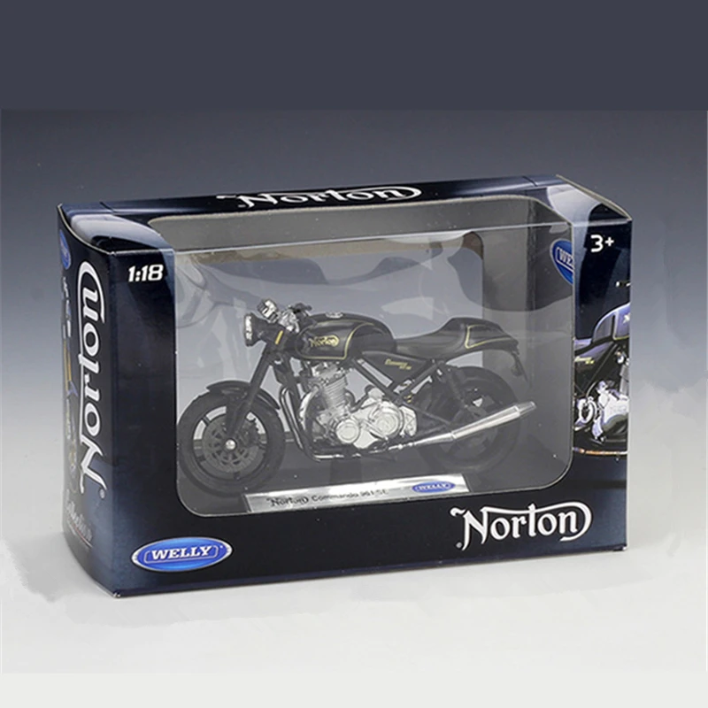WELLY 1:18 Norton Commando 961 SE modello di moto in lega Metal