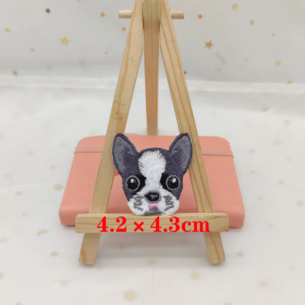 Lot De 5 Badges Thermocollants Et à Coudre En Forme De Rose Marron (6,5