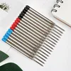 20pcs L:3.9 In/99mm Ballpoint Pen G2 Refills for Medium Point blue red Black Ink Rods for Writing Office Stationery 424 1