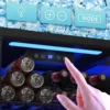 Fridge, Mini Fridge With Glass Door, Beverage Cooler Refrigerator, Wine Drink Beer Fridge, Adjustable Shelves & Digital Temperat 2
