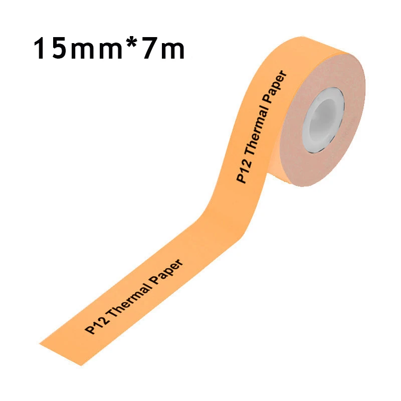 Adhesive Maker Paper for Name Stickers and Tags, 15mm x 7m Roll