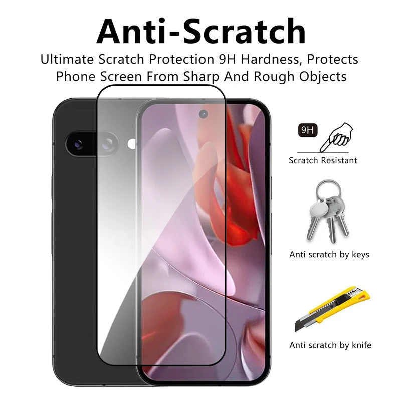 Ultimate 6-in-1 HD Screen and Lens Protector - Tempered Glass Full Coverage