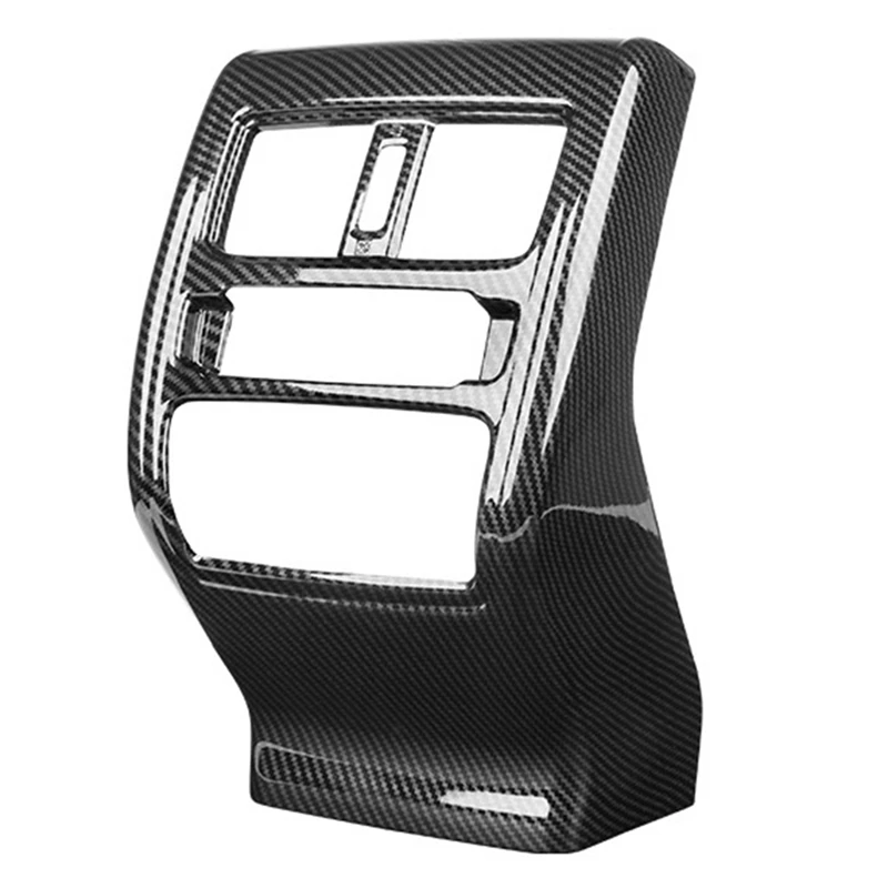 

Автомобильная Задняя Крышка вентиляционного отверстия из углеродного волокна, отделка для Honda Accord 2018 2019 2020 2021, аксессуары