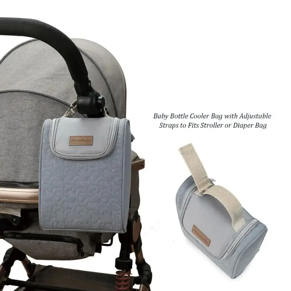 

Insulation Bag Baby Feeding Milk Warmer Baby Bottle Stroller Hang Bag Kid Bottle Holder Stroller Accessories Bottle Holder