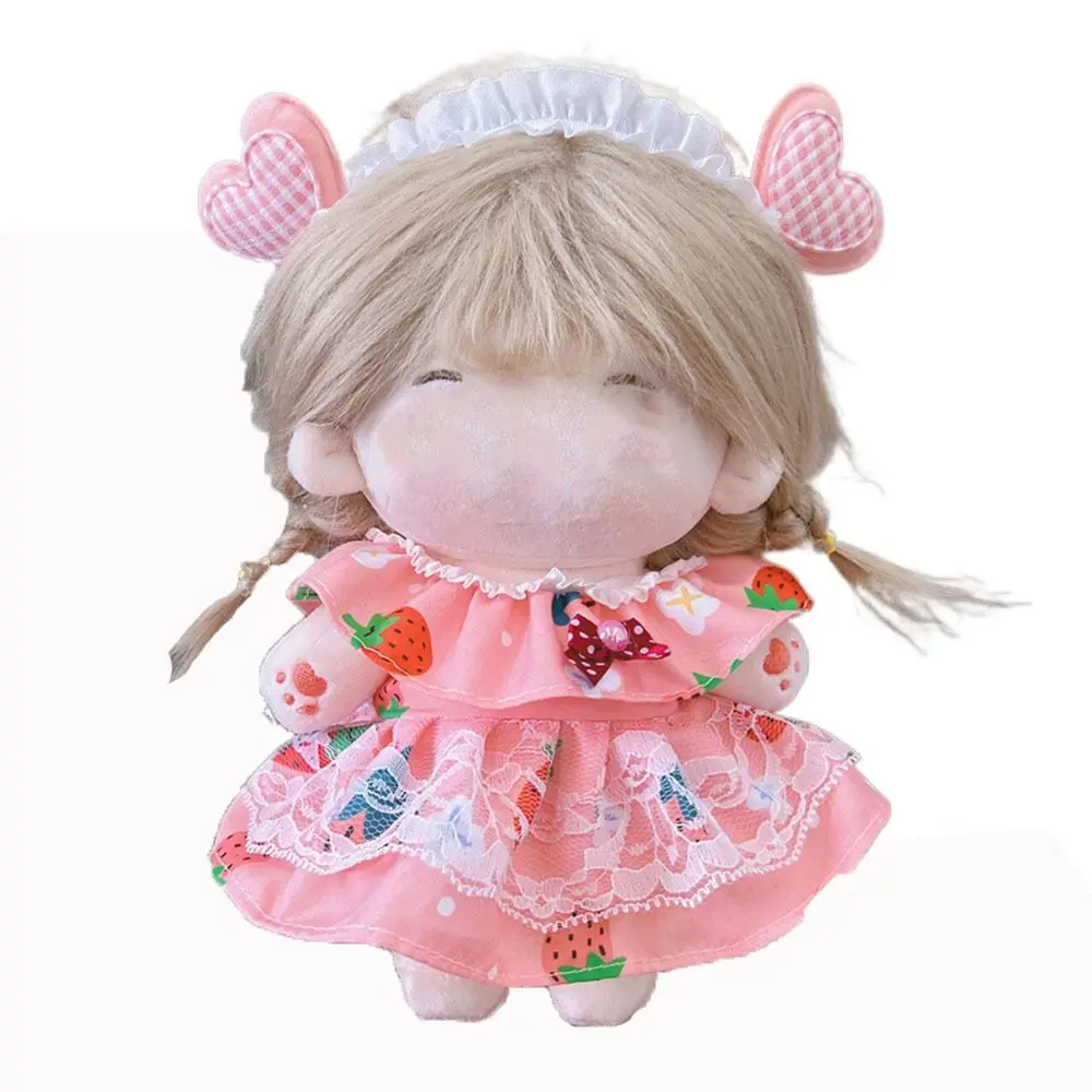 Multicolor Doll Clothes Set Maid Attire Dress Suit