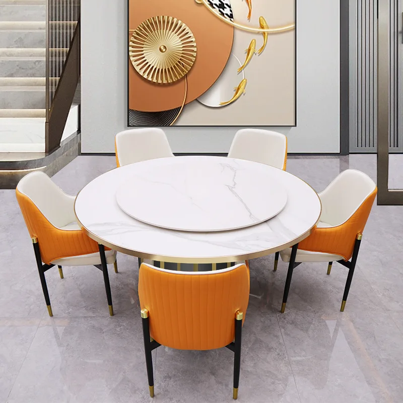 

Столы и стулья в новом китайском стиле, обеденный стол из массива дерева в стиле рок-борд, современный роскошный кофейный столик